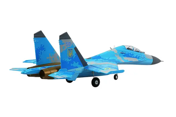 Xfly SU-27 Twin 50mm EDF Jet ARTF - Blue Camo &mdash; image 10 of 18