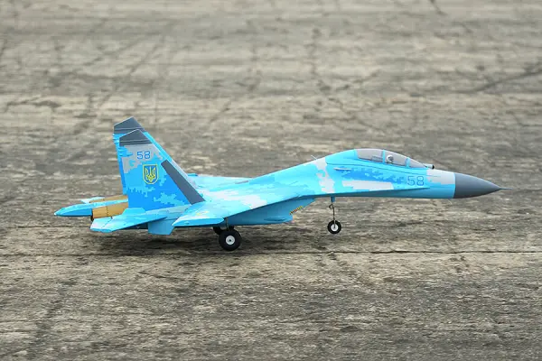 Xfly SU-27 Twin 50mm EDF Jet ARTF - Blue Camo &mdash; image 3 of 18
