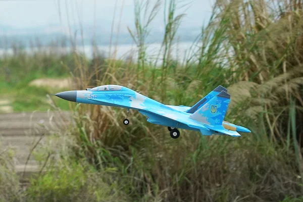 Xfly SU-27 Twin 50mm EDF Jet ARTF - Blue Camo — image 9 of 9
