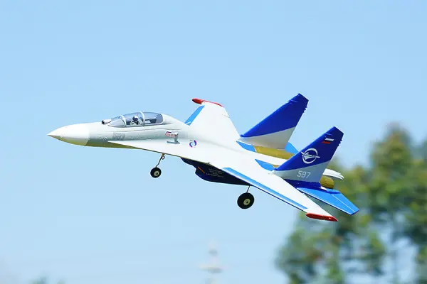 Xfly SU-27 Twin 50mm EDF Jet ARTF - Grey — image 6 of 18