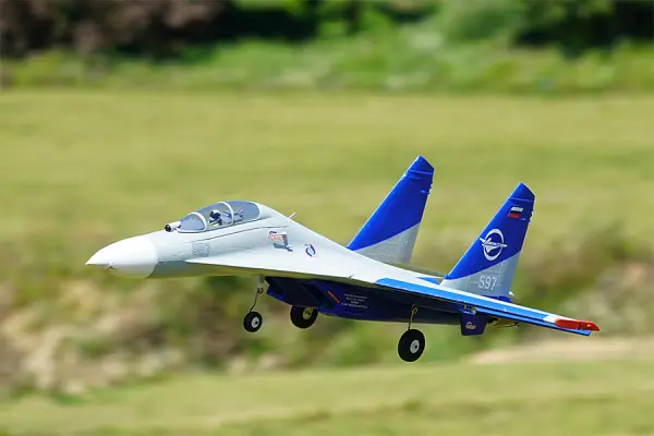 Xfly SU-27 Twin 50mm EDF Jet ARTF - Grey — image 4 of 18