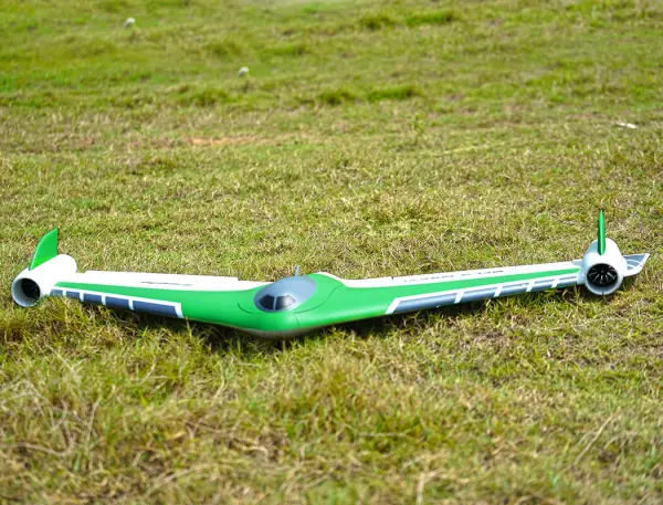 XFly Eagle 40mm EDF Flying Wing - PNP With Gyro - Green &mdash; image 4 of 19