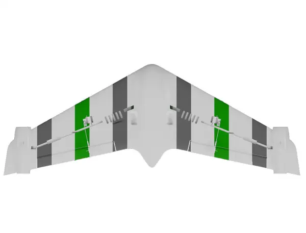 XFly Eagle 40mm EDF Flying Wing - PNP With Gyro - Green &mdash; image 6 of 19