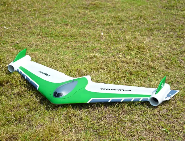 XFly Eagle 40mm EDF Flying Wing - PNP With Gyro - Green &mdash; image 5 of 19