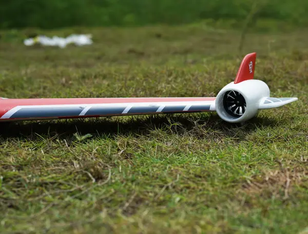 XFly Eagle 40mm EDF Flying Wing - PNP With Gyro - Red &mdash; image 20 of 20