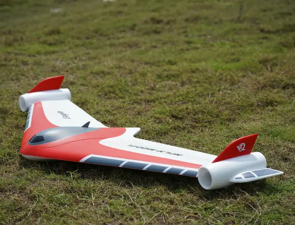 XFly Eagle 40mm EDF Flying Wing - PNP With Gyro - Red &mdash; image 6 of 20
