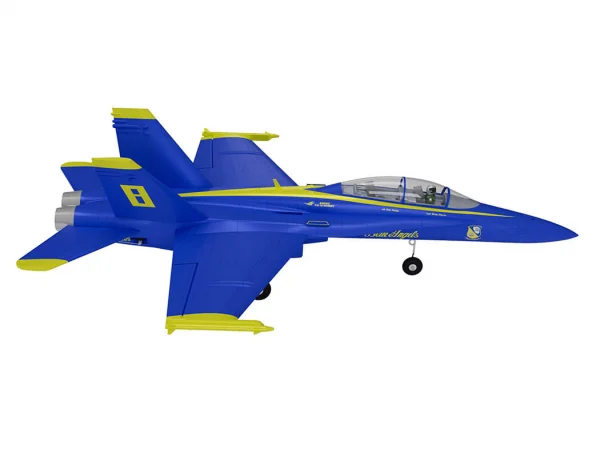 XFly Twin 40mm F-18 EDF 705mm Jet - Blue