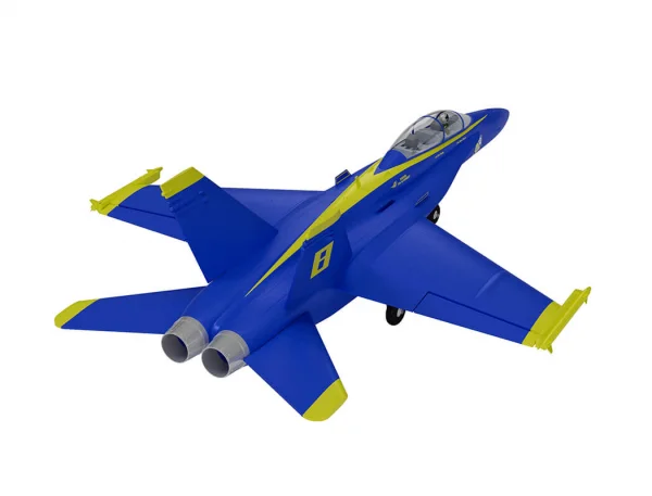 XFly Twin 40mm F-18 EDF 705mm Jet - Blue