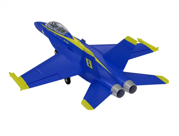 XFly Twin 40mm F-18 EDF 705mm Jet - Blue