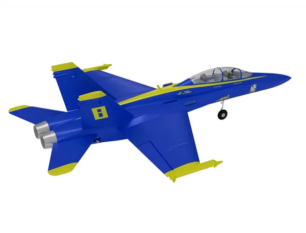 XFly Twin 40mm F-18 EDF 705mm Jet - Blue