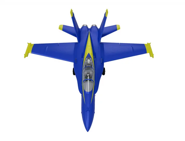 XFly Twin 40mm F-18 EDF 705mm Jet - Blue