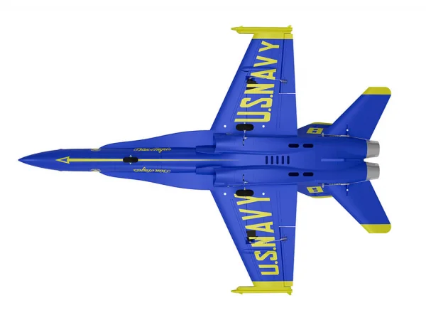 XFly Twin 40mm F-18 EDF 705mm Jet - Blue