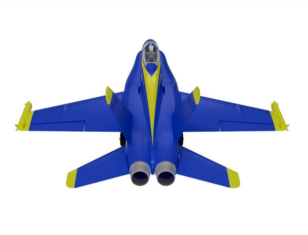 XFly Twin 40mm F-18 EDF 705mm Jet - Blue