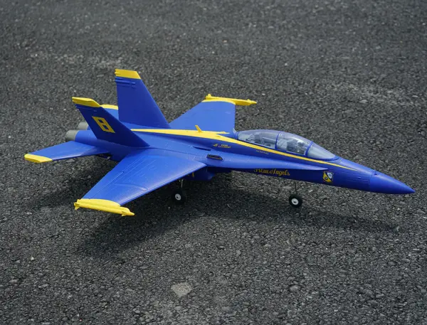 XFly Twin 40mm F-18 EDF 705mm Jet - Blue — image 9 of 20