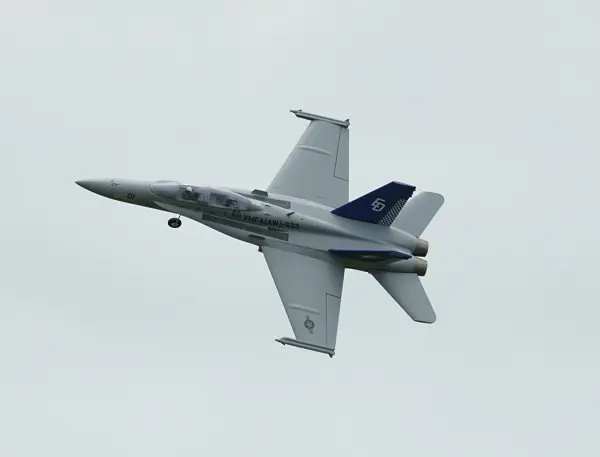 XFly Twin 40mm F-18 EDF 705mm Jet - Grey &mdash; image 9 of 20
