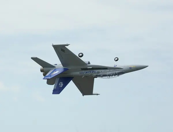 XFly Twin 40mm F-18 EDF 705mm Jet - Grey &mdash; image 8 of 20