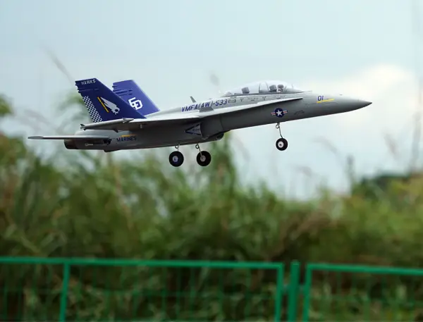 XFly Twin 40mm F-18 EDF 705mm Jet - Grey &mdash; image 5 of 20