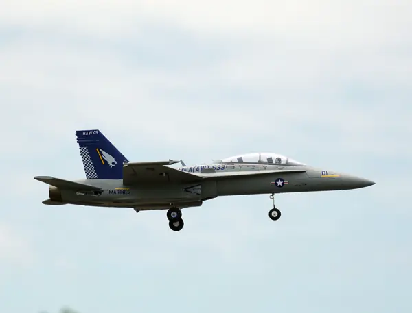 XFly Twin 40mm F-18 EDF 705mm Jet - Grey &mdash; image 20 of 20