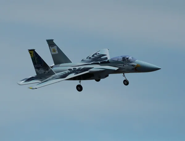 XFly F-15 Twin 40mm EDF 710mm Jet - ARTF - Grey