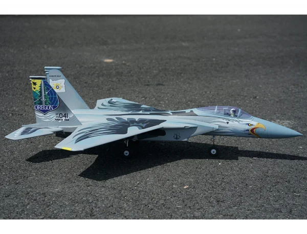 XFly F-15 Twin 40mm EDF 710mm Jet - ARTF - Grey