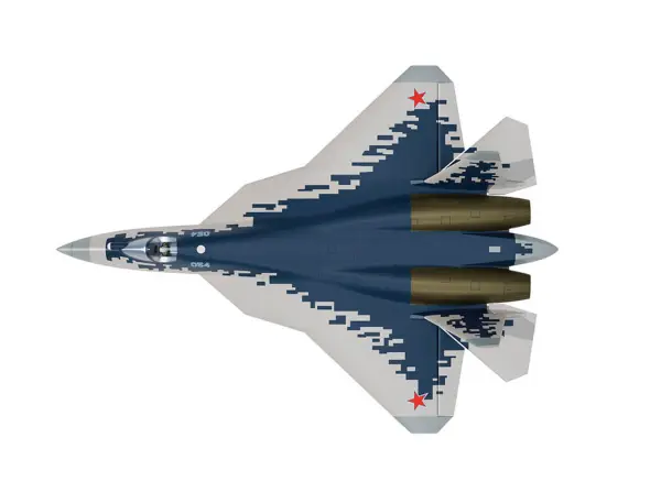 XFly Twin 40mm SU-57 EDF 700mm Jet - PNP &mdash; image 2 of 20