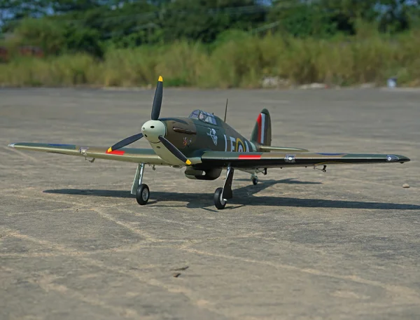 XFly Hawker Hurricane Mk1 Brown/Green 1200mm PNP