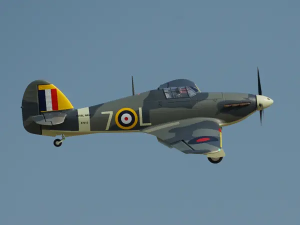XFly Hawker Sea Hurricane Mk1 Grey/Green 1200mm PNP — image 8 of 20