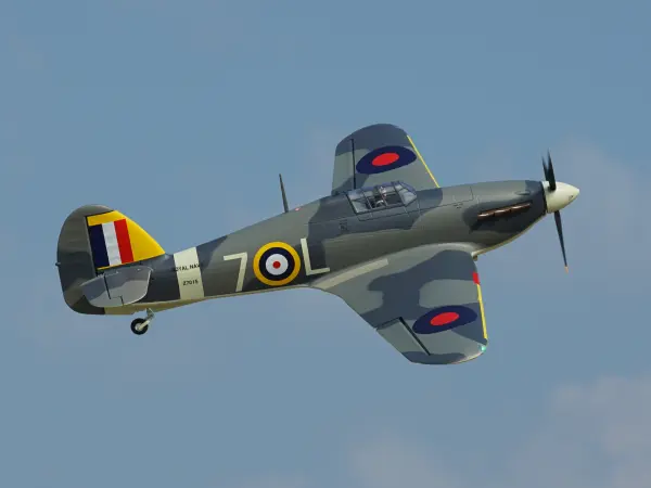 XFly Hawker Sea Hurricane Mk1 Grey/Green 1200mm PNP — image 6 of 20