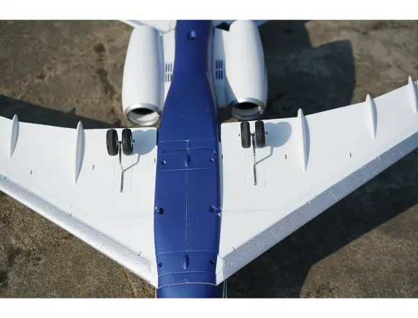 XFly Twin 40mm J-65 EDF Business Jet PNP - Blue — image 7 of 20