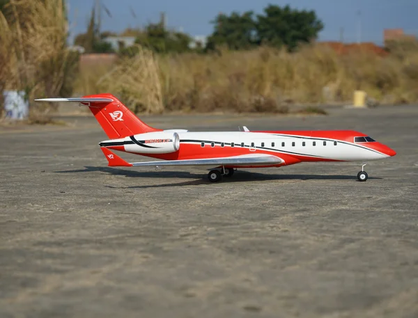 XFly Twin 40mm J-65 EDF Business Jet PNP - Red — image 2 of 15