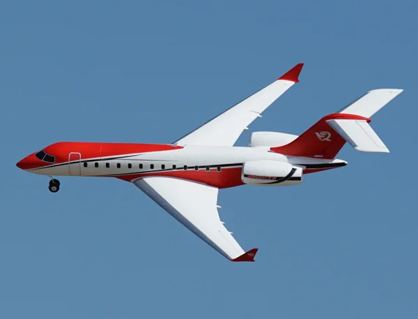 XFly Twin 40mm J-65 EDF Business Jet PNP - Red — image 3 of 15