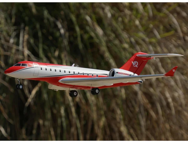 XFly Twin 40mm J-65 EDF Business Jet PNP - Red — image 7 of 15