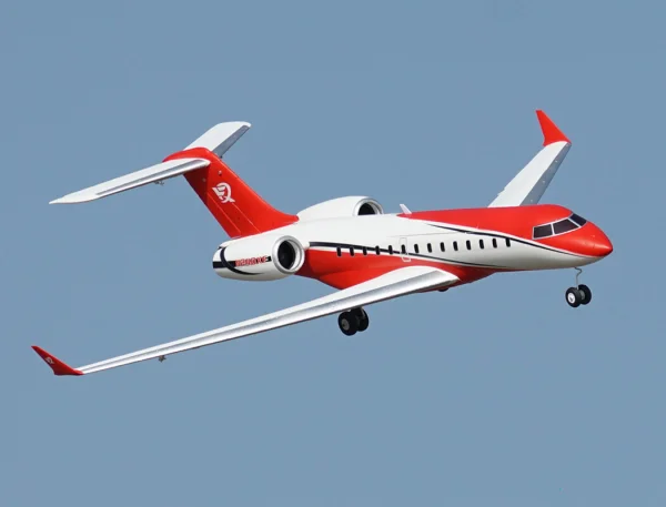 XFly Twin 40mm J-65 EDF Business Jet PNP - Red — image 9 of 15