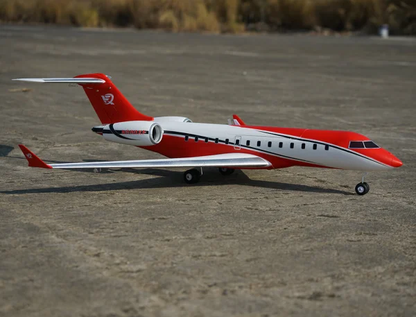 XFly Twin 40mm J-65 EDF Business Jet PNP - Red — image 5 of 15