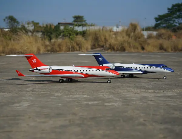 XFly Twin 40mm J-65 EDF Business Jet PNP - Red — image 7 of 20