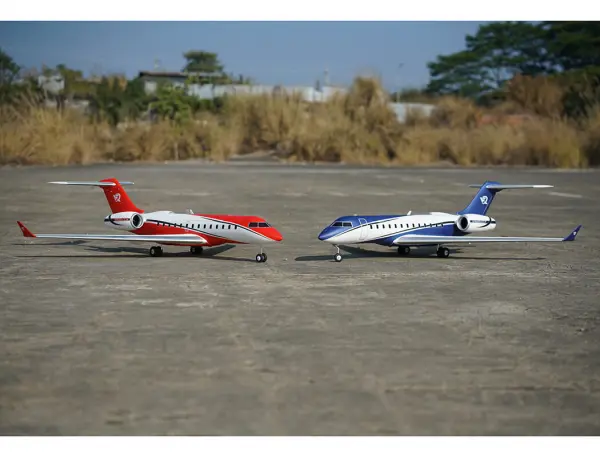 XFly Twin 40mm J-65 EDF Business Jet PNP - Red — image 6 of 20