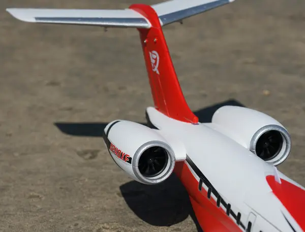 XFly Twin 40mm J-65 EDF Business Jet PNP - Red — image 8 of 20