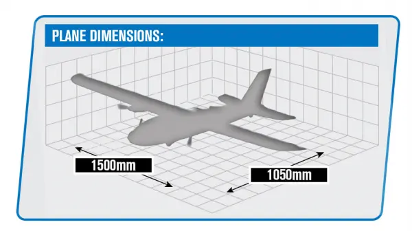 XFly X1500 Long Endurance FPV - Blue - Kit Only — image 14 of 14