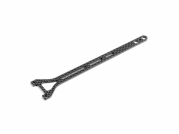 XRay X4F25 Graphite Upper Deck - Split Rear - 2.0mm
