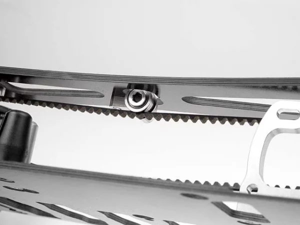 XRay Adjustable Upper Deck T1Fk 05 - 2.5 mm Graphite &mdash; image 4 of 5