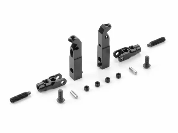 XRay X4F25 Aluminium Shock Holder Front Fixed/Active - 7075 T6 (2)