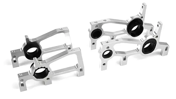 XRay Aluminium Susp. Adjustable Bulkheads T1FK 05 (4) — image 1 of 2