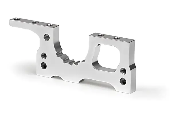 XRay T2 007 Aluminium Front Lower Susp. Adjust. Bulkhead