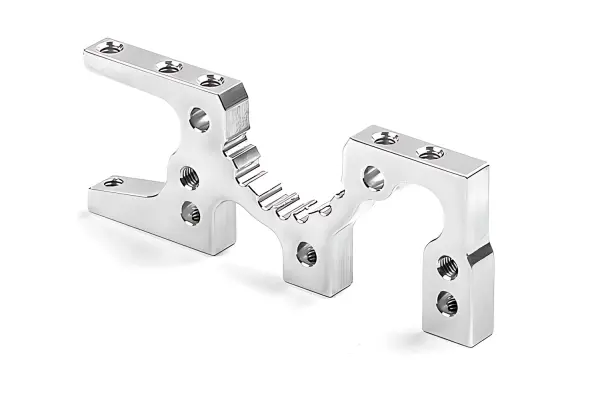 XRay T2 008 Aluminium Front Lower Susp. Adjust. Bulkhead