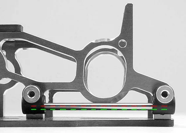 XRay Lower Eccentric Suspension Holder ( 2+2)