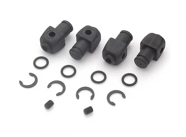 XRay Upper Susp. Holder + C-Clips + O-Ring ( Set )