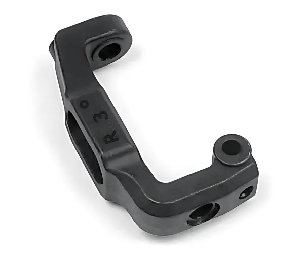 XRay Composite C-Hub Front Block, Right - Hard - Caster 3 Degree — image 1 of 2