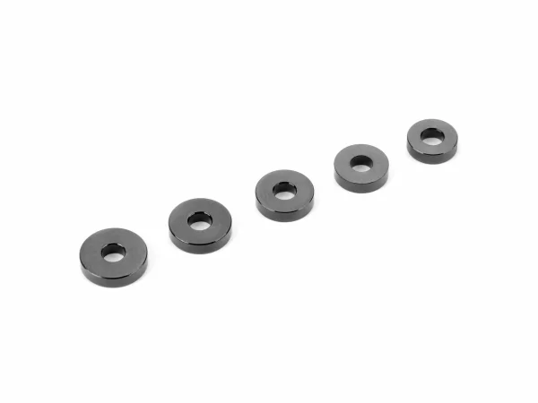 XRay Set Of Aluminium Steering Lock Shims (3X7/7.5/8/8.5X2mm) — image 1 of 2