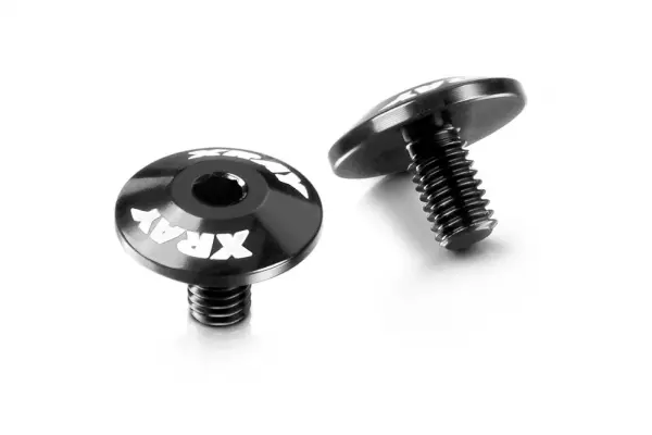 XRay Aluminium Dual Servo Saver Screw M3X7 - Swiss 7075 T6 (2) — image 1 of 3