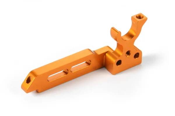 XRay T4 18 Aluminium Motor Mount - Orange
